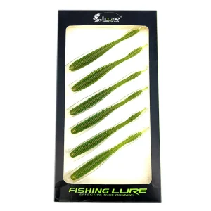 طعمه جیگ ماهی ژله ای 6 عددی سبز ilure - 2